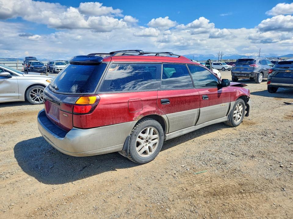 Photo 3 from auction – 2002 SUBARU LEGACY with VIN 4S3BH665727604629