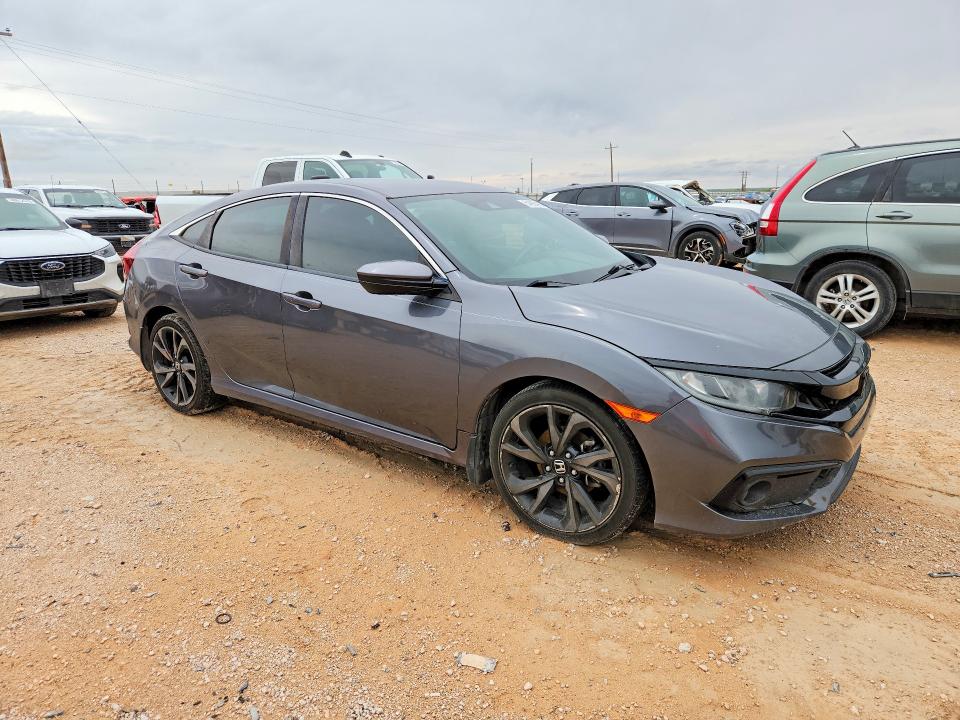 Photo 4 from auction – 2021 HONDA CIVIC with VIN 2HGFC2F81MH548232