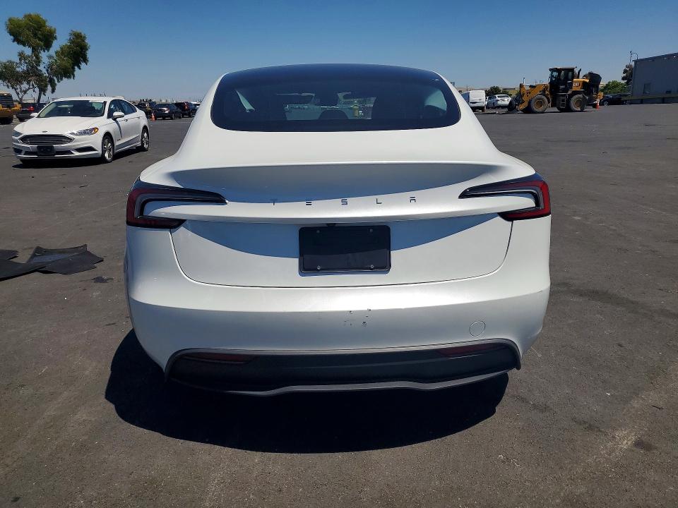 Photo 6 from auction – 2025 TESLA MODEL 3 with VIN 5YJ3E1EAXSF034912