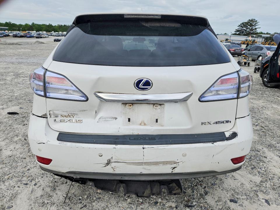Photo 6 from auction – 2010 LEXUS RX with VIN JTJZB1BA4A2402653