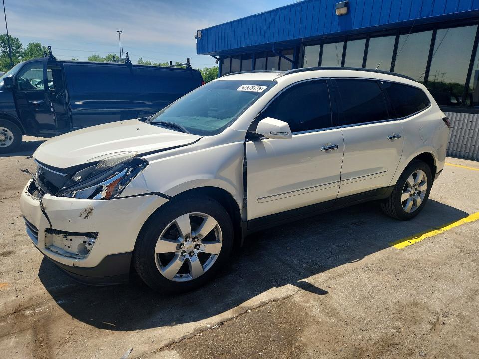 CHEVROLET TRAVERSE 2014 with VIN 1GNKRJKD0EJ287014 - Photo from auction