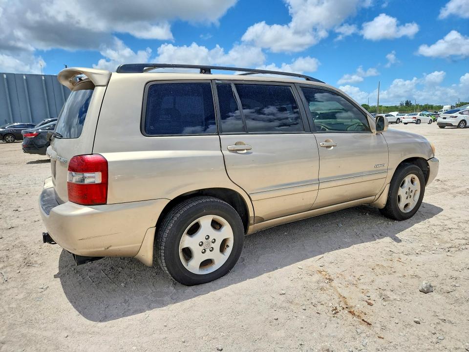 Photo 3 from auction – 2006 TOYOTA HIGHLANDER with VIN JTEDP21A760097122