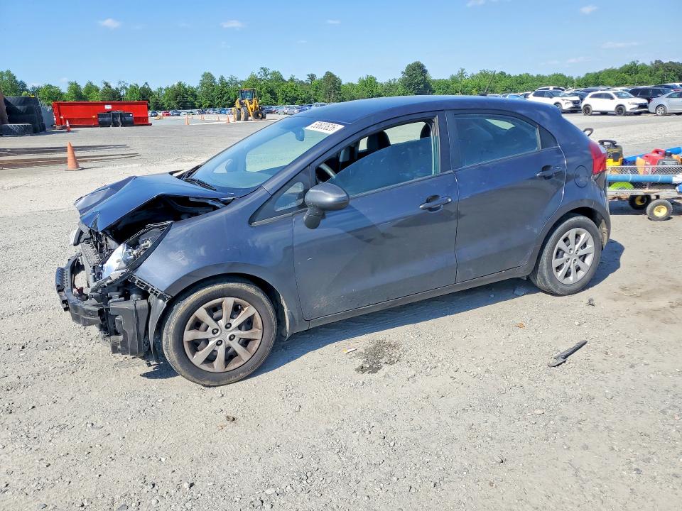 KIA RIO 5-DOOR 2013 with VIN KNADN5A36D6138540 - Photo from auction