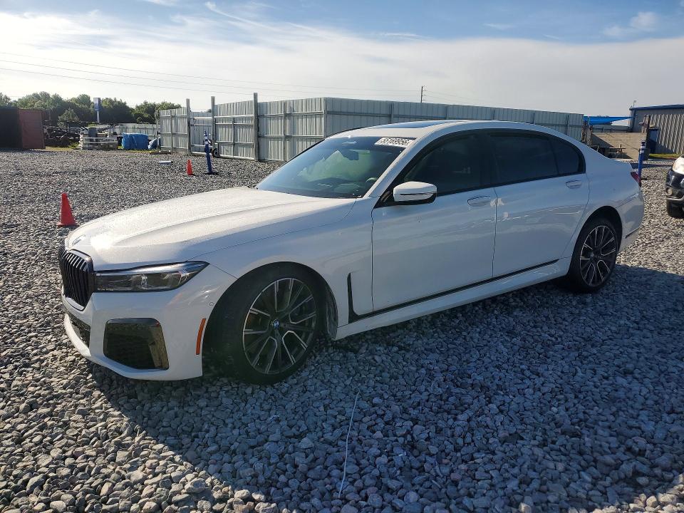 BMW 750 2021 with VIN WBA7U2C00MCF14655 - Photo from auction