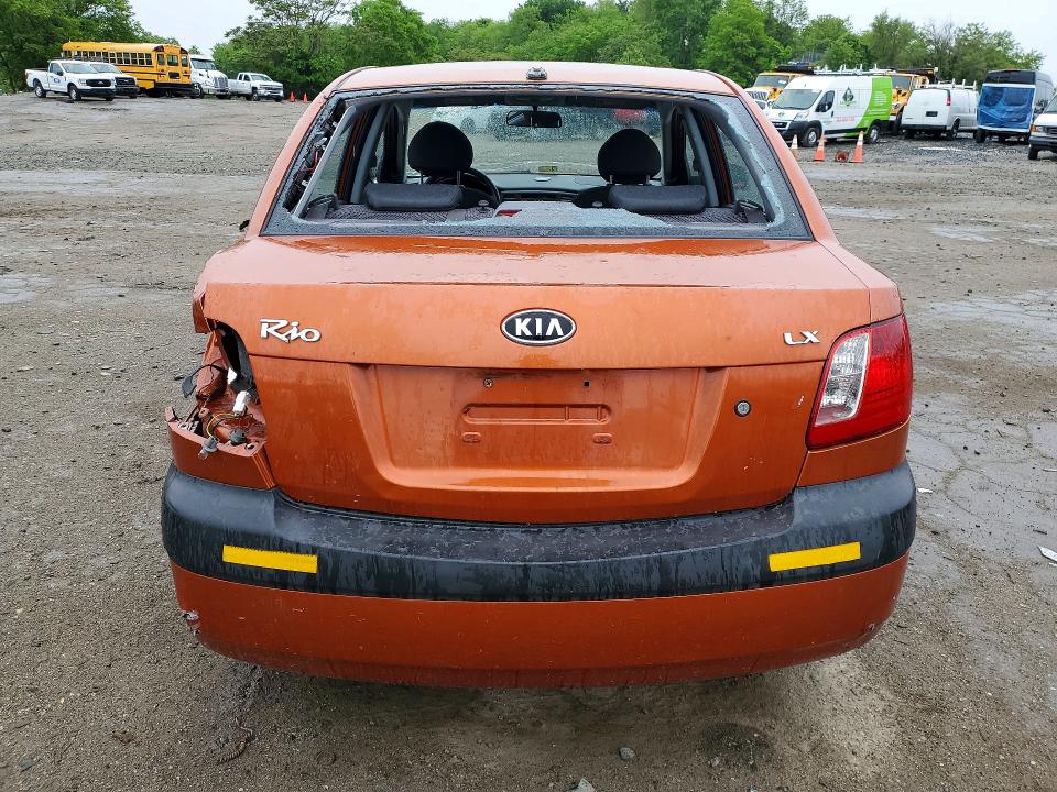 Photo 6 from auction – 2009 KIA RIO with VIN KNADE223396564416