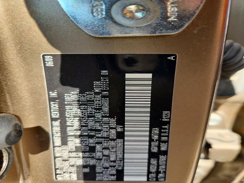 Photo 14 from auction – 2009 TOYOTA VENZA with VIN 4T3ZE11A89U009690