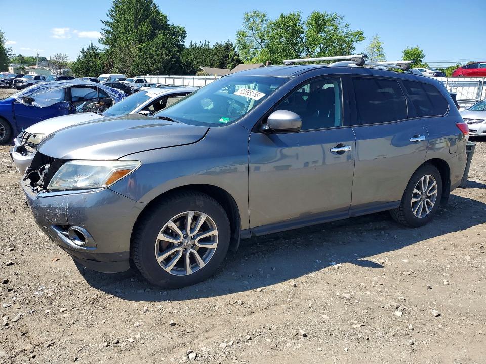 NISSAN PATHFINDER 2015 with VIN 5N1AR2MM3FC606852 - Photo from auction
