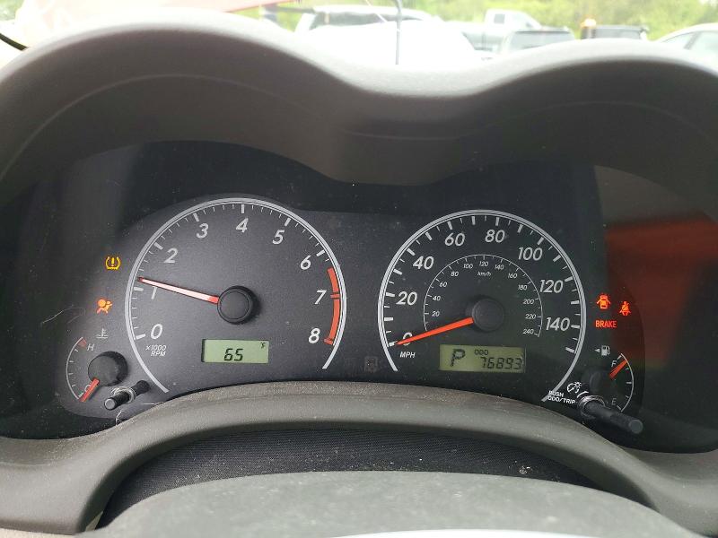 Photo 9 from auction – 2010 TOYOTA COROLLA with VIN 1NXBU4EE6AZ357942
