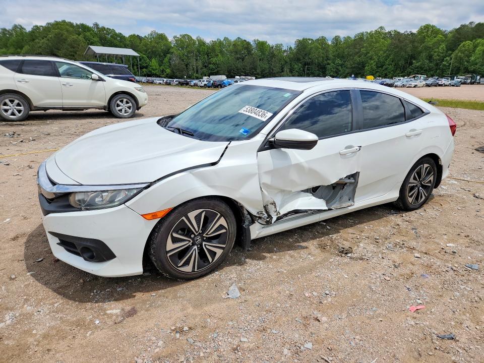 HONDA CIVIC 2018 with VIN JHMFC1F73JX015451 - Photo from auction
