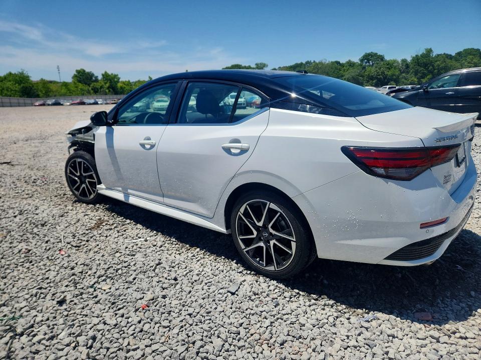 Photo 2 from auction – 2025 NISSAN SENTRA with VIN 3N1AB8DV8SY386424