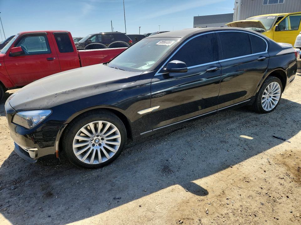 BMW 750 2013 with VIN WBAYB6C53DC998363 - Photo from auction