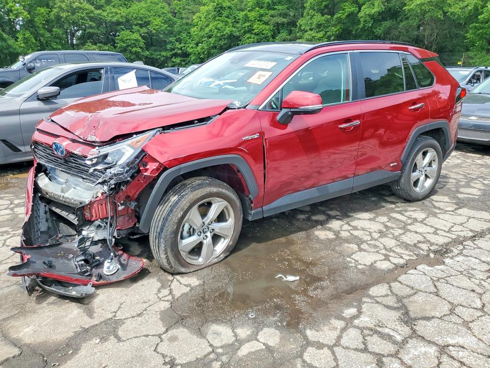 TOYOTA RAV4 2020 с VIN 4T3DWRFV1LU007501 - Снимка от търг