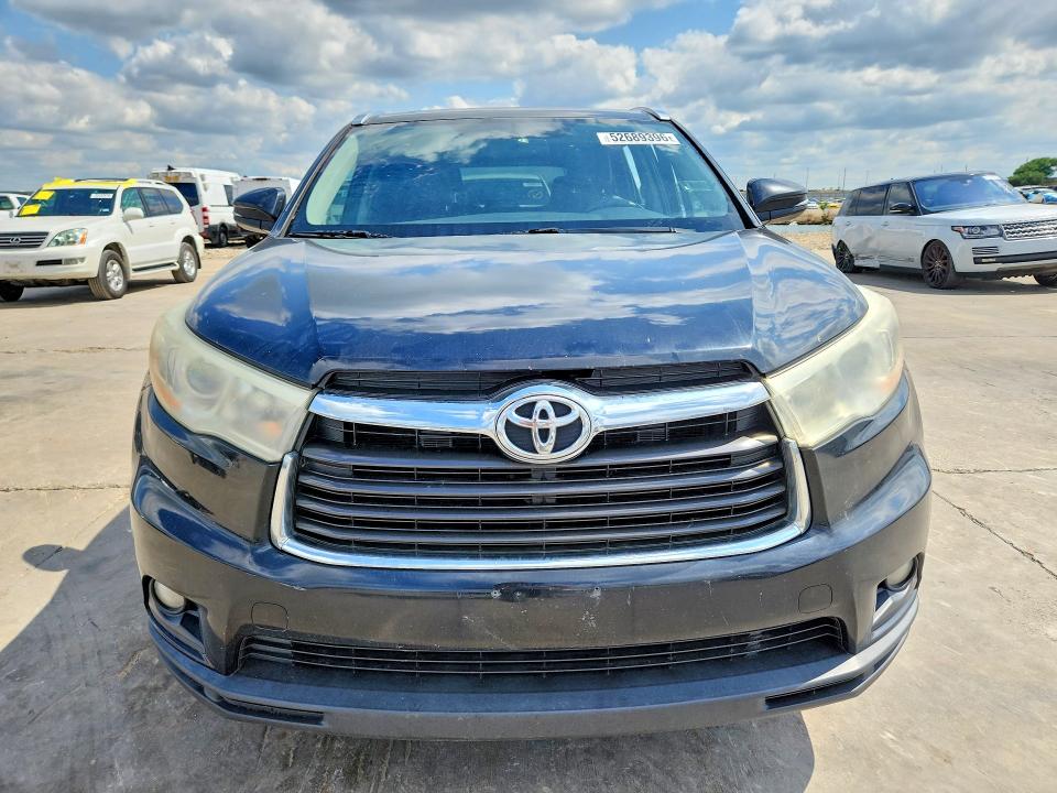 Foto 5 de la subasta – 2014 TOYOTA HIGHLANDER con VIN 5TDJKRFH6ES061440