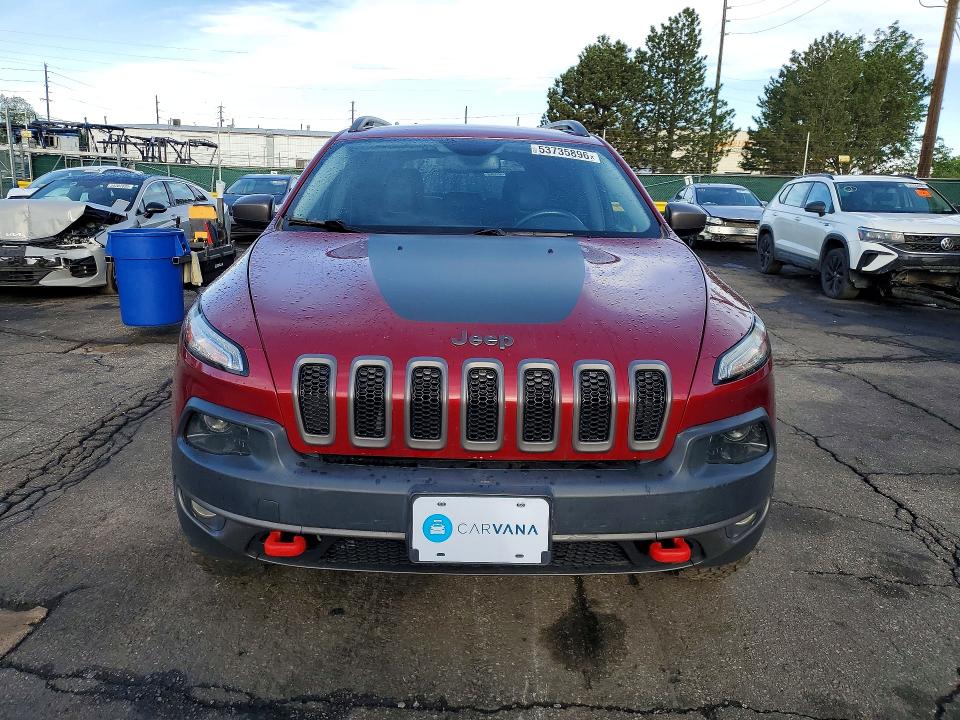 Photo 5 from auction – 2016 JEEP CHEROKEE with VIN 1C4PJMBS9GW189241