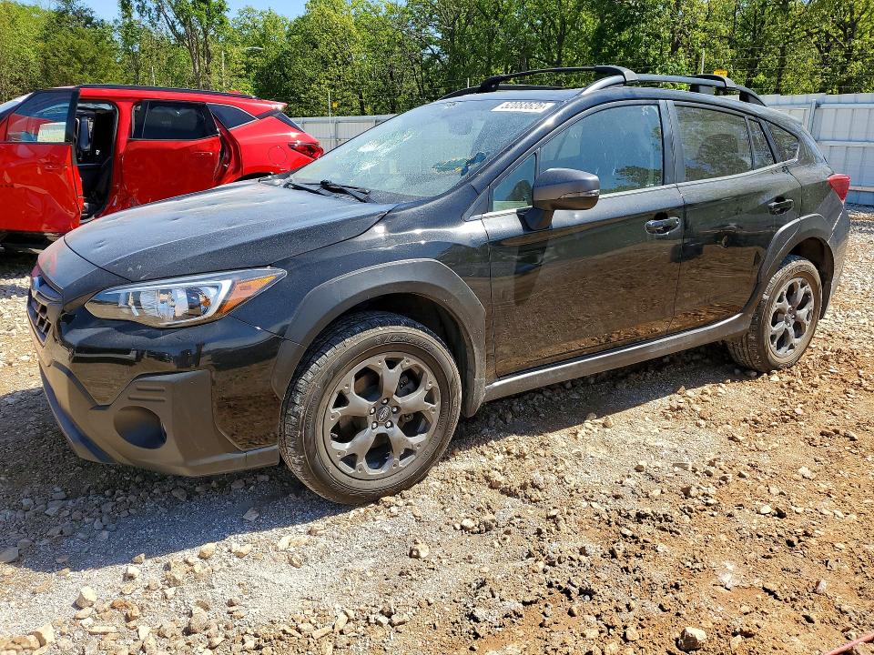 SUBARU CROSSTREK 2022 with VIN JF2GTHSCXNH255602 - Photo from auction