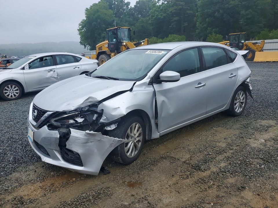 NISSAN SENTRA 2019 with VIN 3N1AB7AP6KL605264 - Photo from auction