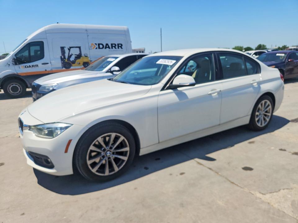 BMW 320 2018 with VIN WBA8E1G57JNU93253 - Photo from auction