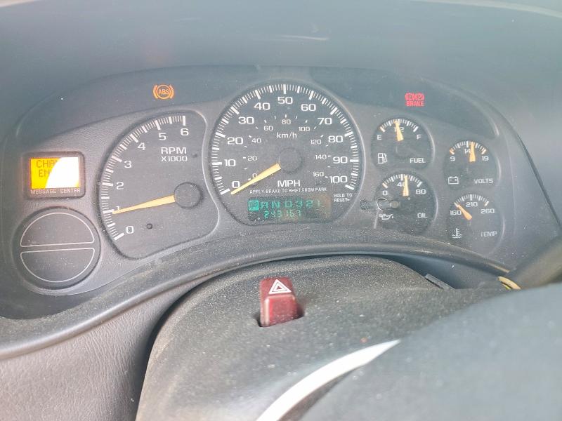 Photo 9 from auction – 2002 CHEVROLET AVALANCHE with VIN 3GNEC13T32G335672