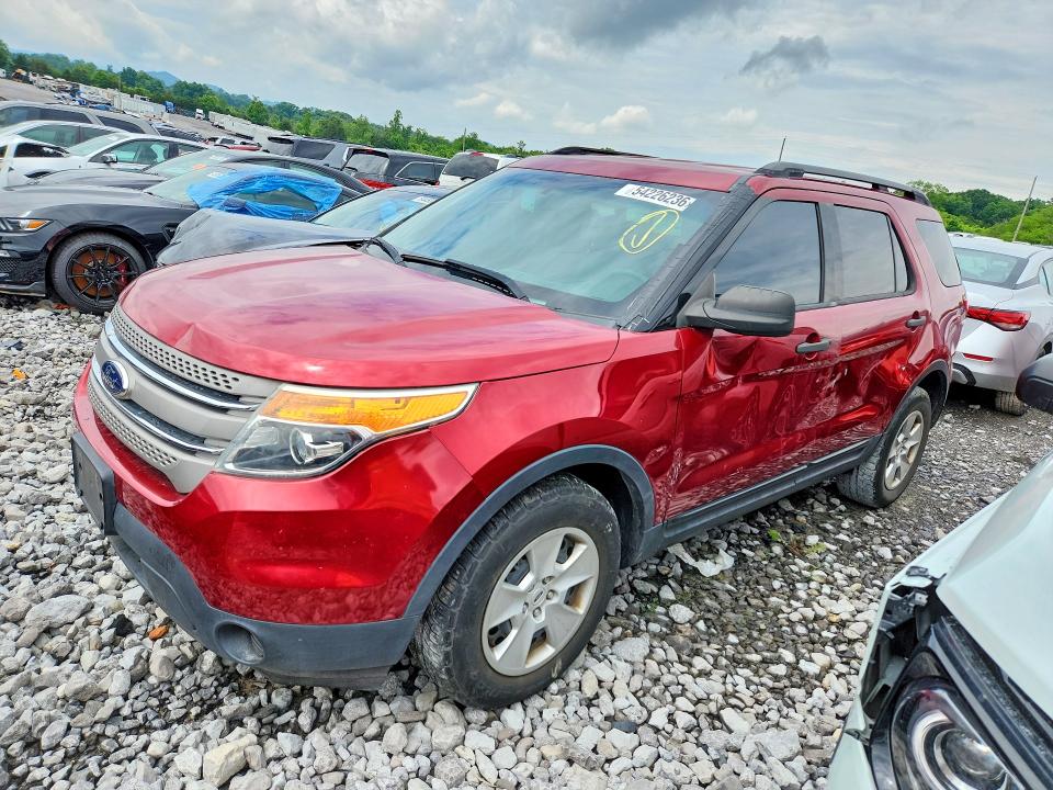 FORD EXPLORER 2014 with VIN 1FM5K7B87EGA89104 - Photo from auction