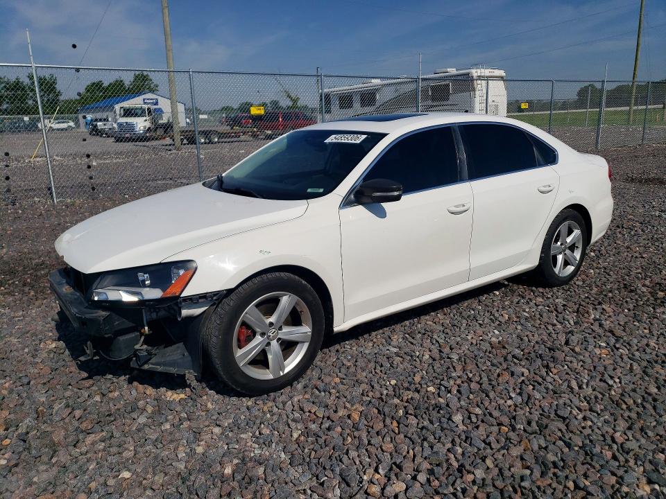 VOLKSWAGEN PASSAT 2012 with VIN 1VWBP7A37CC079687 - Photo from auction