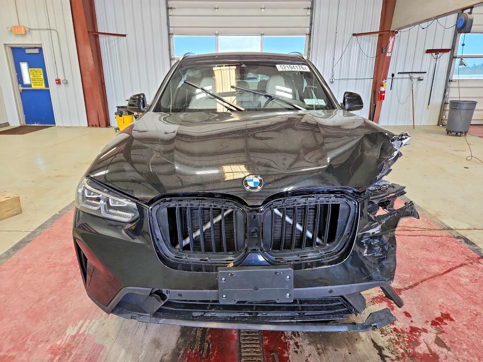 Photo 5 from auction – 2022 BMW X3 with VIN 5UX53DP07N9K73772