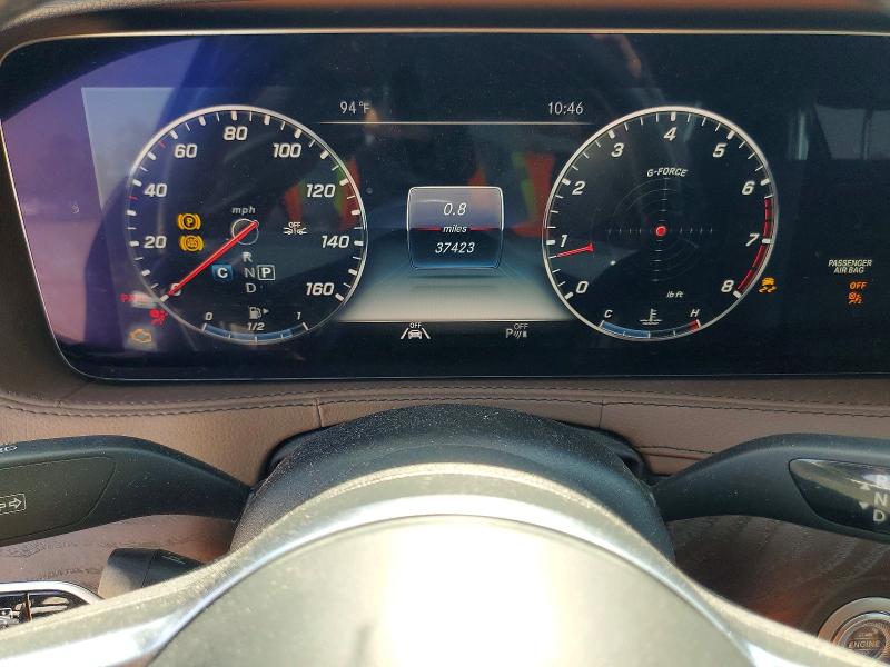 Photo 9 from auction – 2020 MERCEDES-BENZ S with VIN W1KUG8DB2LA528375