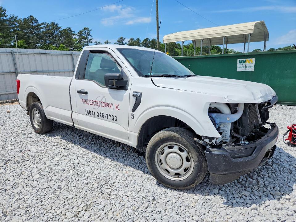 Photo 4 from auction – 2022 FORD F150 with VIN 1FTMF1CB5NKF05191