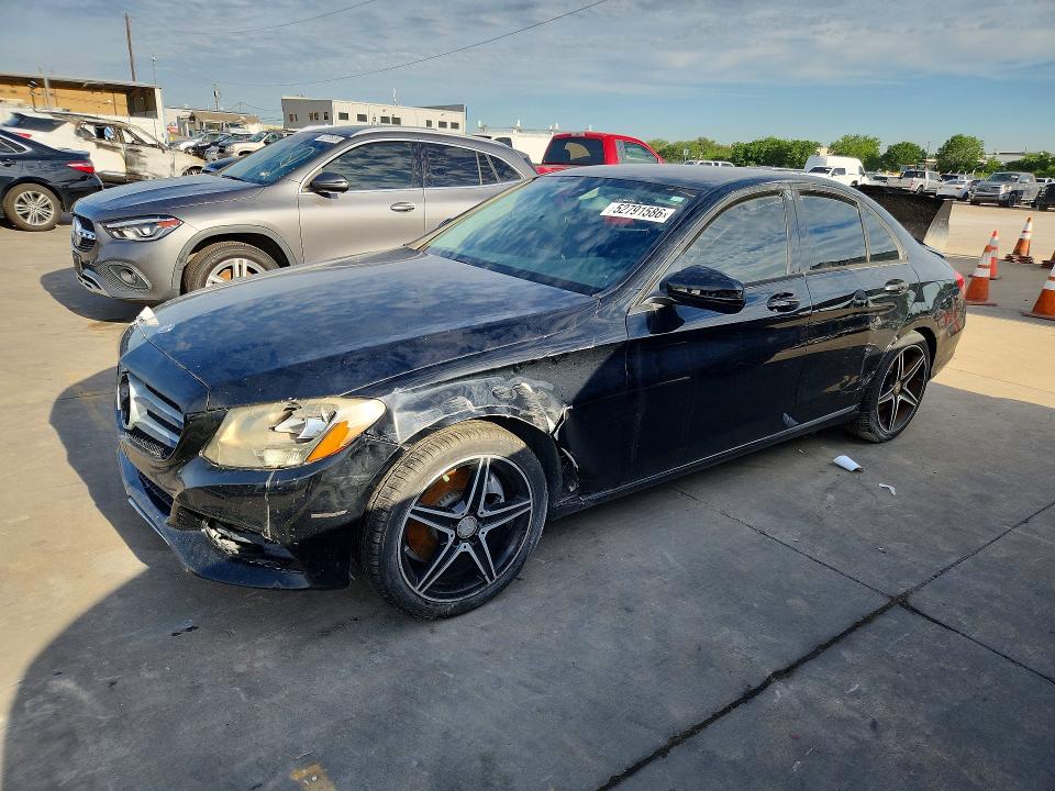 MERCEDES-BENZ C 2016 with VIN 55SWF4JB9GU161330 - Photo from auction