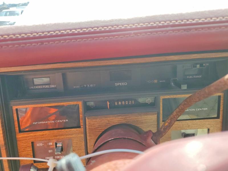 Photo 9 from auction – 1984 CADILLAC ELDORADO with VIN 1G6AL6788EE647754
