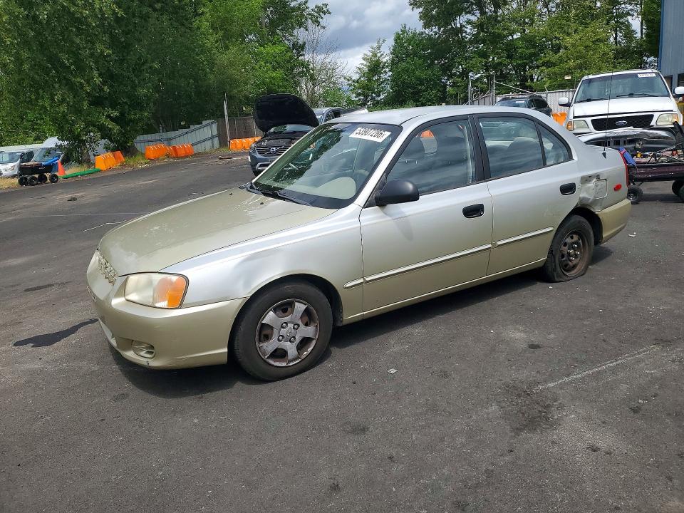 Photo 1 from auction – 2002 HYUNDAI ACCENT with VIN KMHCG45C42U389901