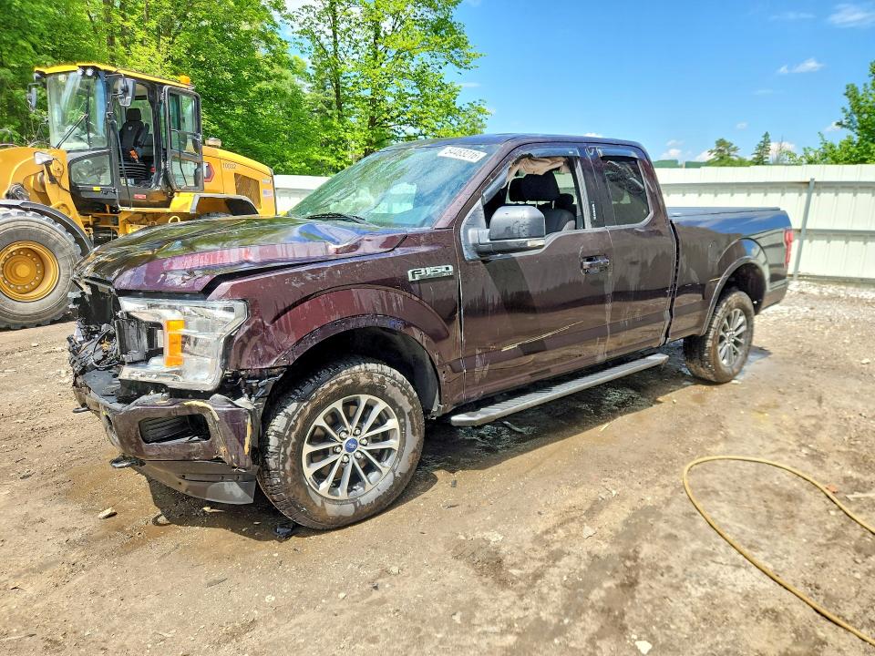 FORD F150 2018 with VIN 1FTFX1EG7JKC27256 - Photo from auction