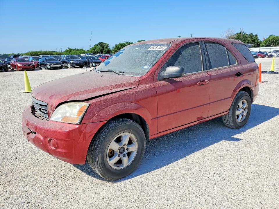 KIA SORENTO 2008 with VIN KNDJD735885857092 - Photo from auction
