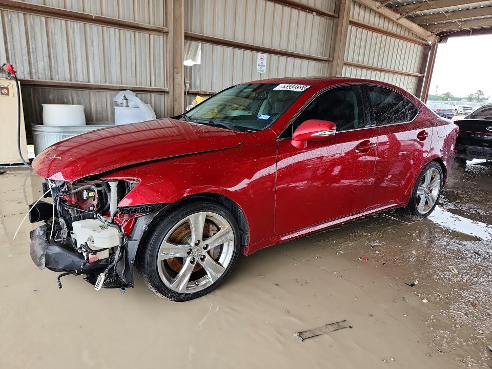 LEXUS IS 2011 with VIN JTHBE5C20B5028132 - Photo from auction