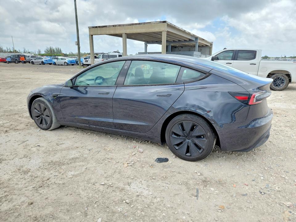 Photo 2 from auction – 2025 TESLA MODEL 3 with VIN 5YJ3E1EB8SF941490