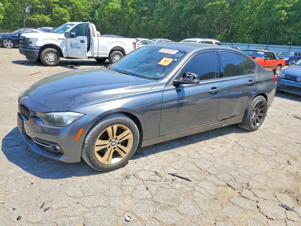 BMW 328 2016 with VIN WBA8E9C51GK643551 - Photo from auction