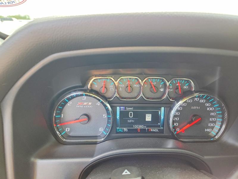 Photo 9 from auction – 2018 CHEVROLET SILVERADO with VIN 3GCUKREC2JG224158