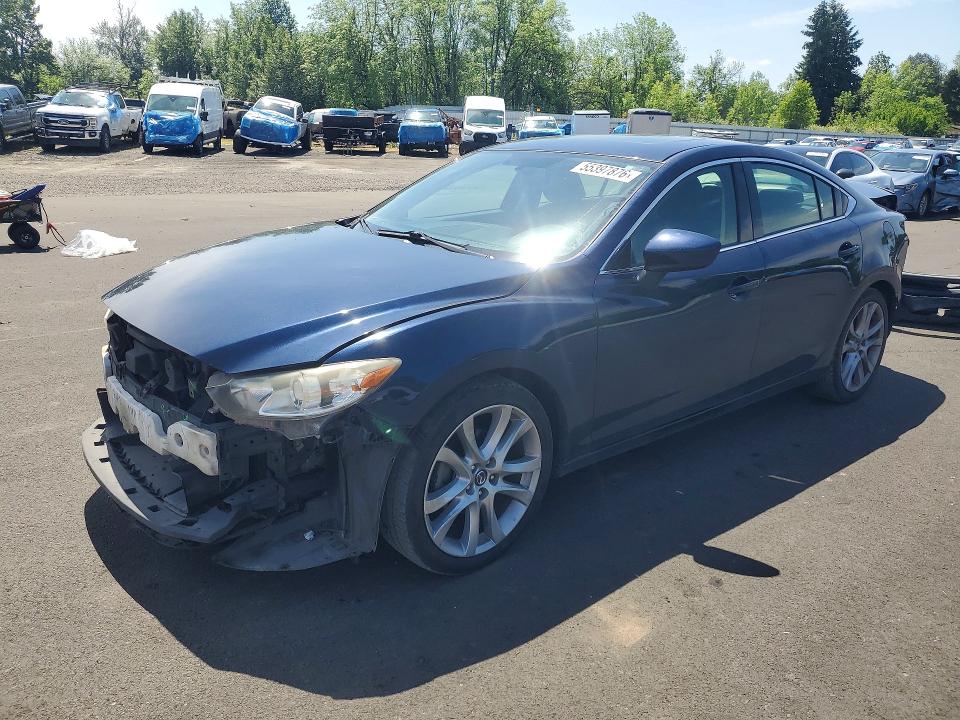 MAZDA 6 2015 with VIN JM1GJ1V63F1175425 - Photo from auction