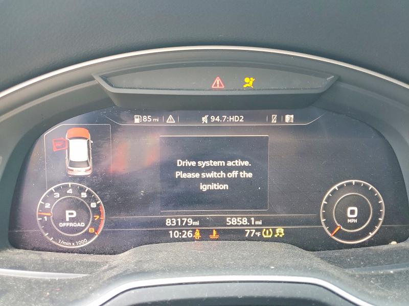 Photo 9 from auction – 2019 AUDI Q7 with VIN WA1LAAF77KD000359