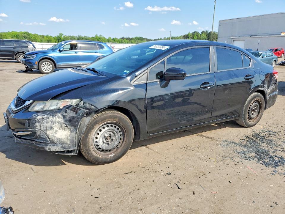 HONDA CIVIC 2015 with VIN 19XFB2F57FE281734 - Photo from auction