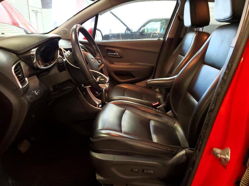 Photo 7 from auction – 2018 CHEVROLET TRAX with VIN 3GNCJRSB8JL262485