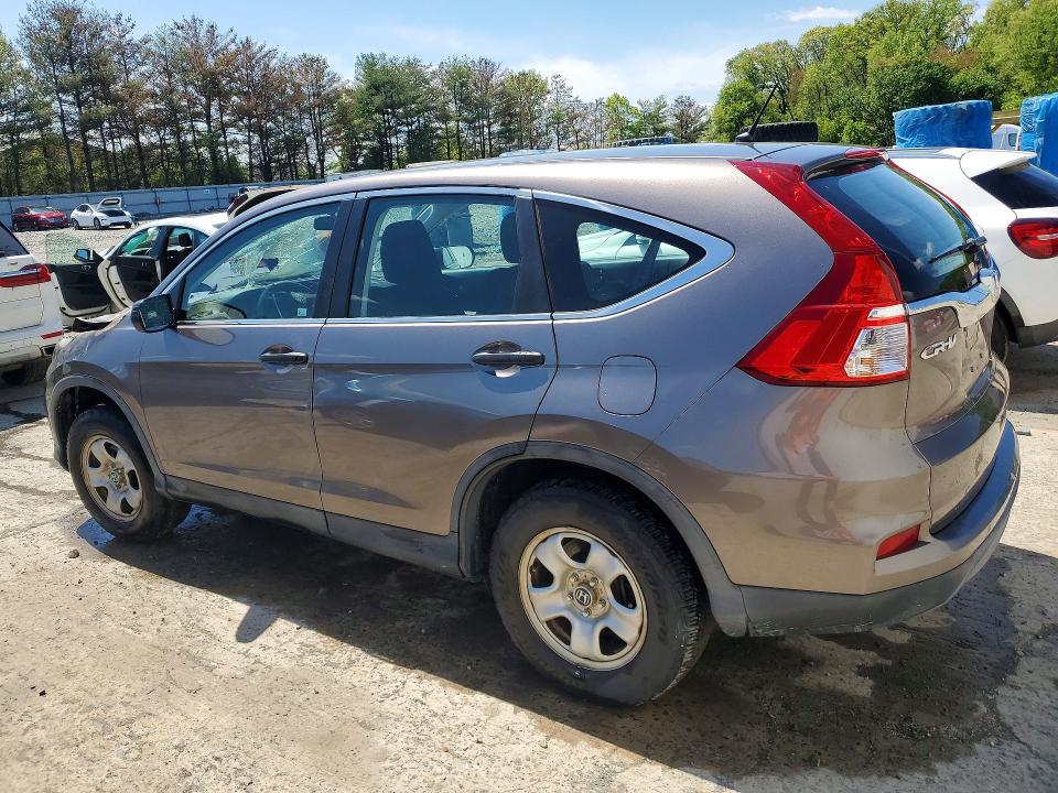 Photo 2 from auction – 2015 HONDA CR-V with VIN 5J6RM4H3XFL014524