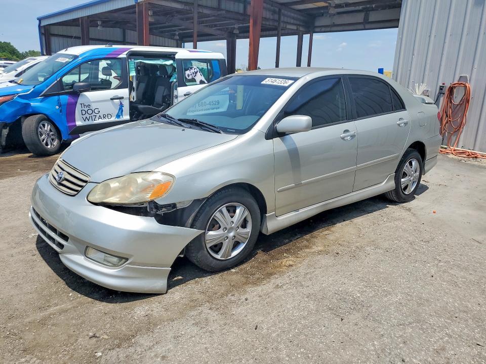 TOYOTA COROLLA 2004 with VIN 1NXBR32EX4Z240403 - Photo from auction