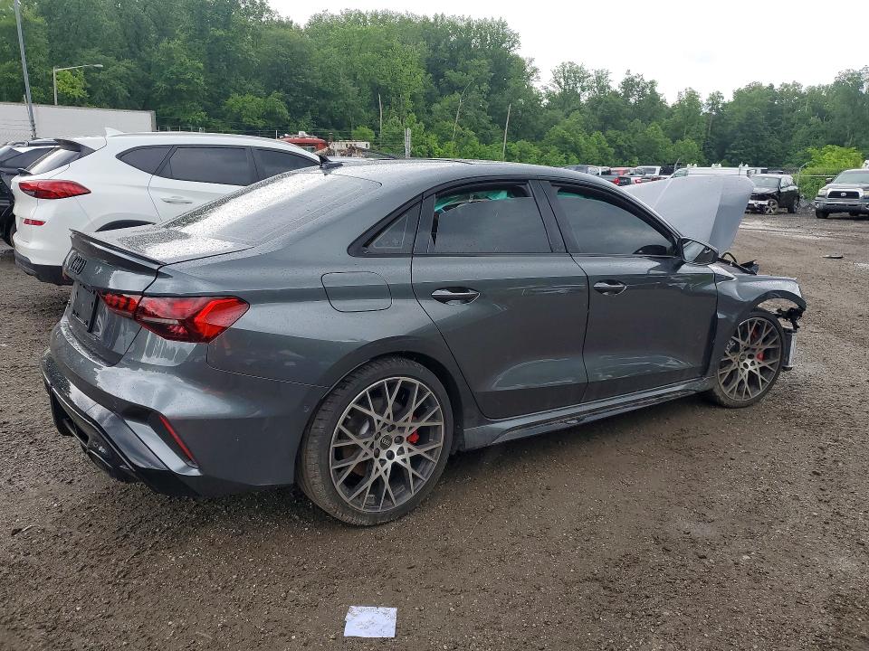 Photo 3 from auction – 2025 AUDI RS3 with VIN WUAGWDGY9SA912741