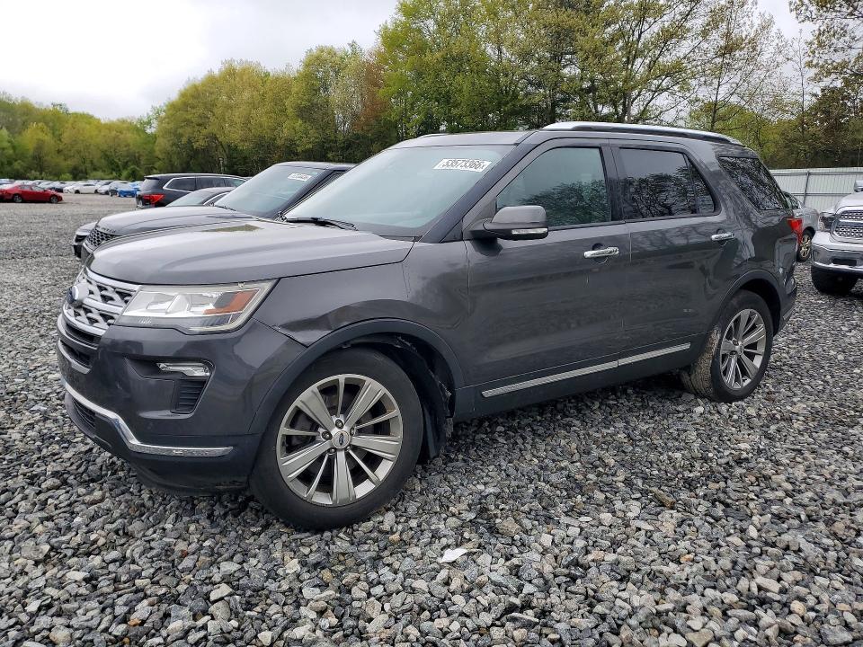FORD EXPLORER 2018 with VIN 1FM5K8F89JGB67151 - Photo from auction