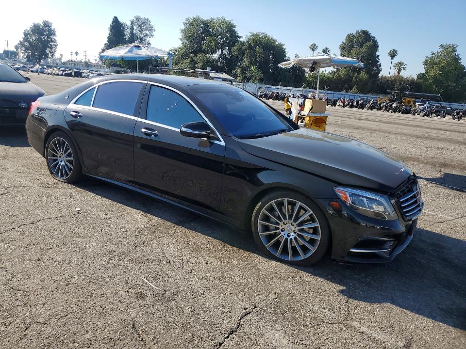 Photo 4 from auction – 2015 MERCEDES-BENZ S with VIN WDDUG8CB4FA107652