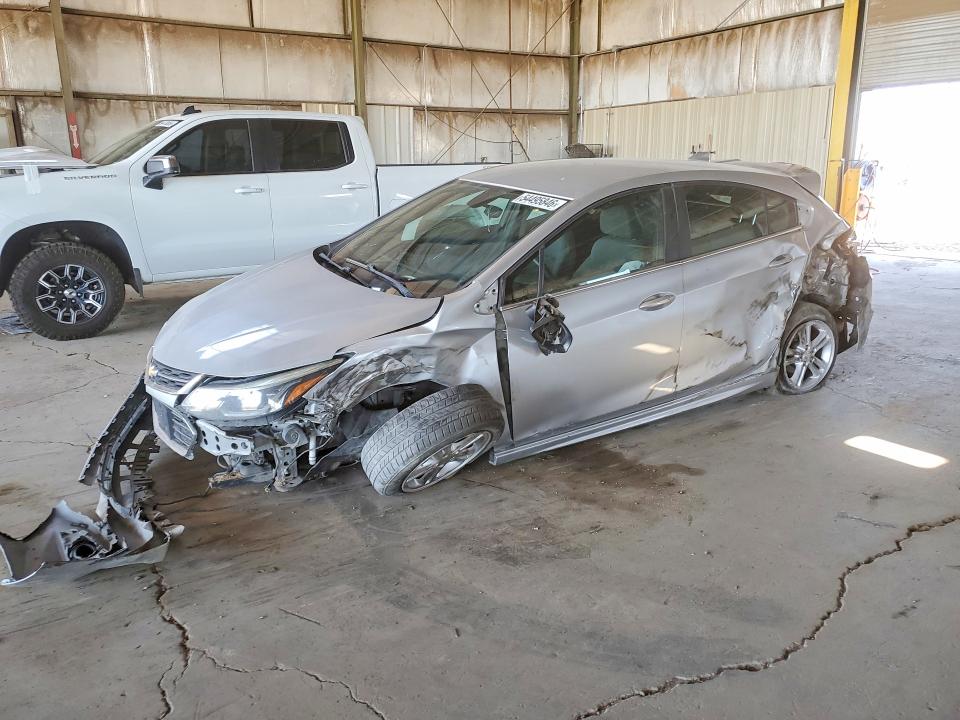CHEVROLET CRUZE 2018 with VIN 3G1BE6SM6JS523426 - Photo from auction