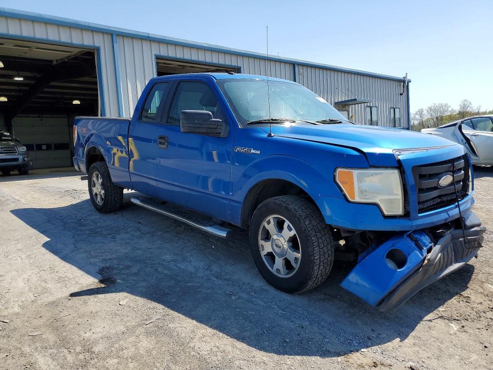 Photo 4 from auction – 2009 FORD F150 with VIN 1FTRX12W49KC28269