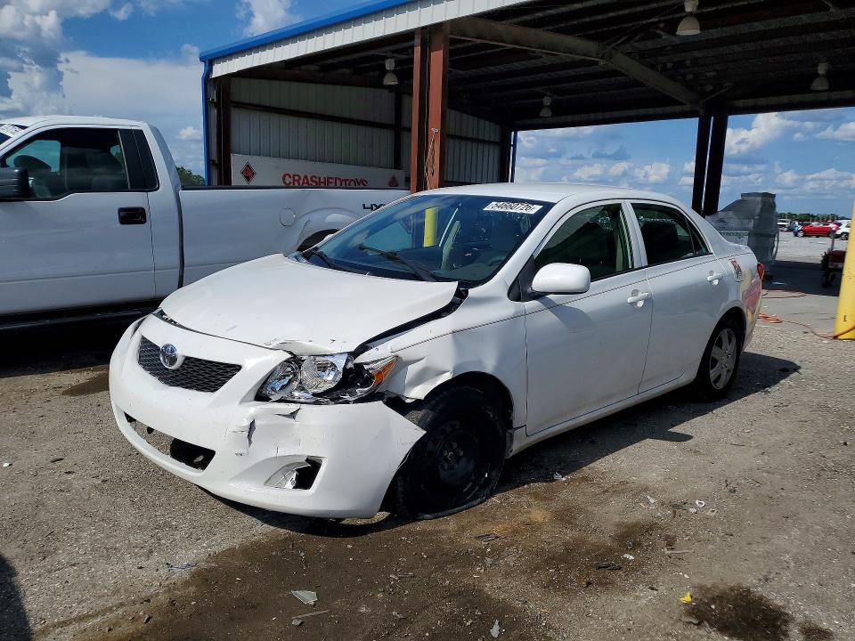 TOYOTA COROLLA 2010 with VIN 1NXBU4EE4AZ349452 - Photo from auction