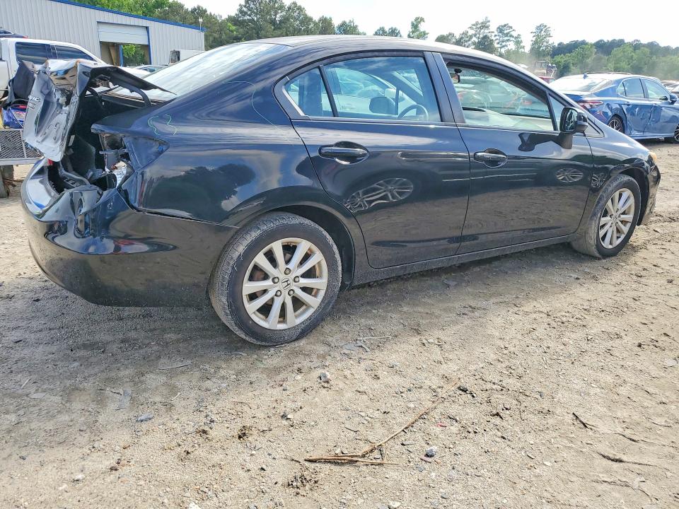 Photo 3 from auction – 2012 HONDA CIVIC with VIN 2HGFB2F81CH309300