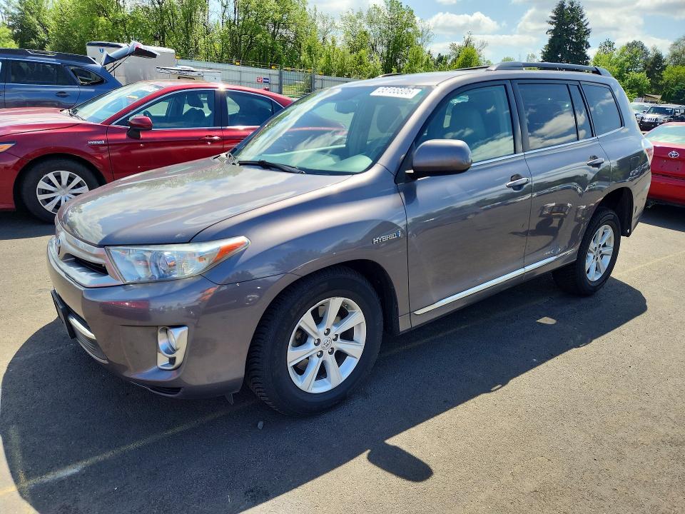 TOYOTA HIGHLANDER 2011 with VIN JTEBC3EH3B2002196 - Photo from auction